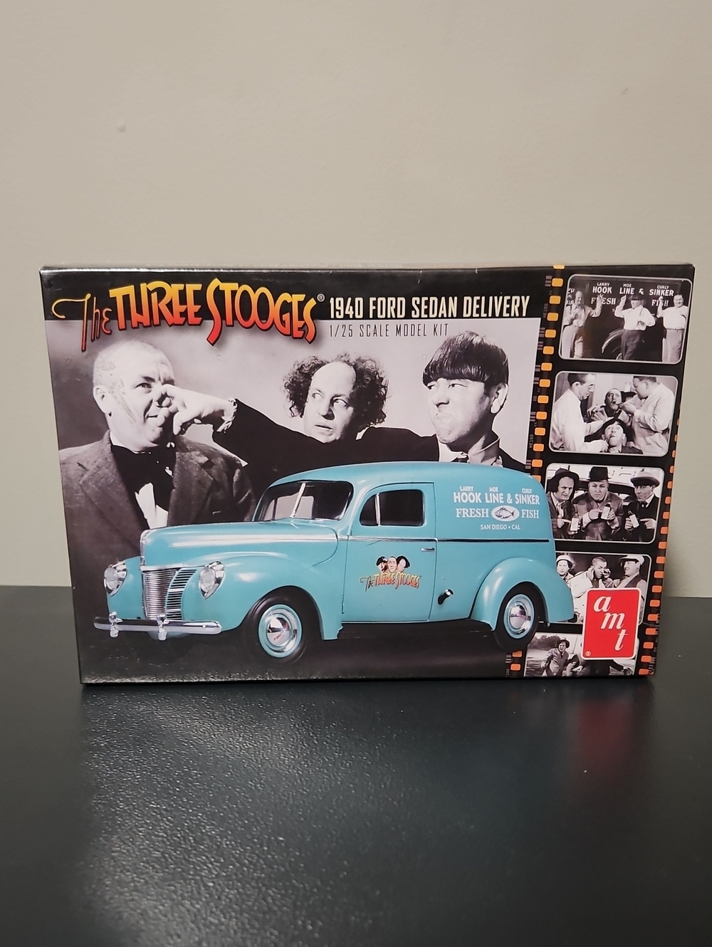 The Three Stooges 1940 Ford Sedan Delivery Model Kit